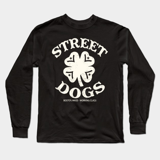 Vintage Street Dogs band Poster Long Sleeve T-Shirt by VizRad